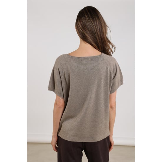 Nukus Nks01085 49 anita top lurex light fango - Image 6