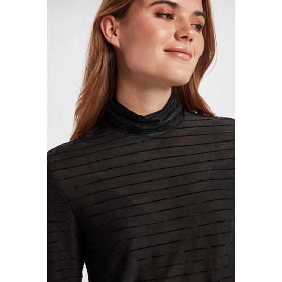Nümph Nuwinny blouse 703840 0000 caviar - Image 2