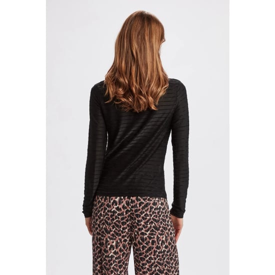 Nümph Nuwinny blouse 703840 0000 caviar - Image 4