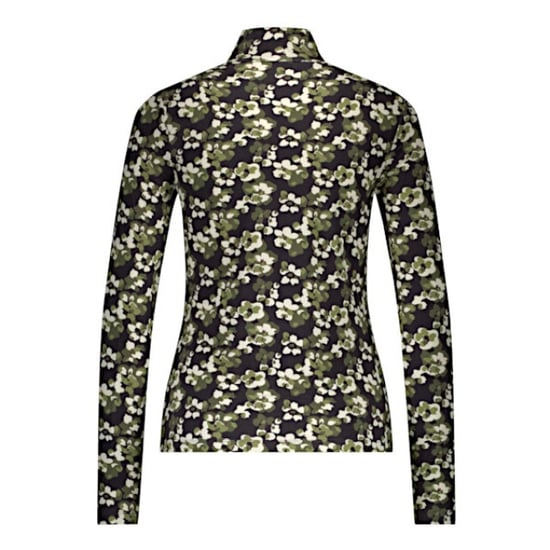 Red Button Top srb4682 rolinde flower khaki - Image 2