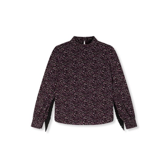 Refined Department Alvera ladies woven flowy dots blouse dessin - Image 1