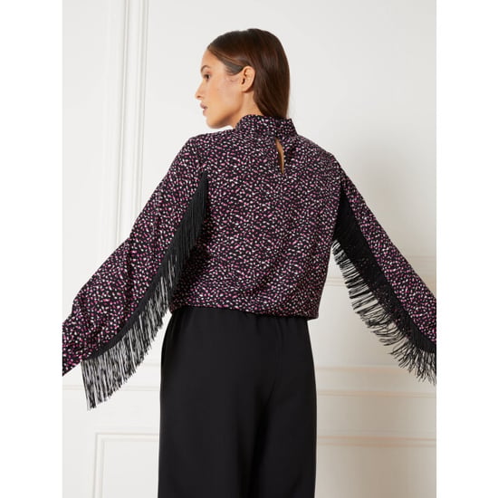 Refined Department Alvera ladies woven flowy dots blouse dessin - Image 4