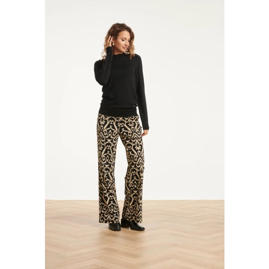Smashed Lemon Damesgebreide top met lurex | - Image 4