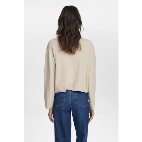 Nümph Numph 703863 nucarma crop pullover 5697 taupe gray - Image 4