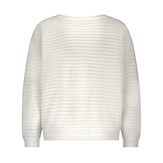 Red Button Sweater srb4651 fluffy ajour ecru - Image 2