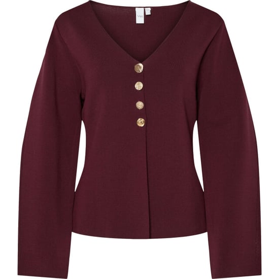 Y.A.S Yasmikkala ls knit cardigan s. port royale - Image 2