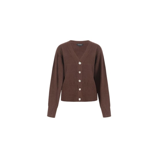 G-Maxx Dolores knitting cardigan##5; 514 dark chocola - - Image 3