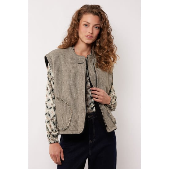 G-Maxx Kamala gilet##3; 001757 blackoli dessin - Image 5