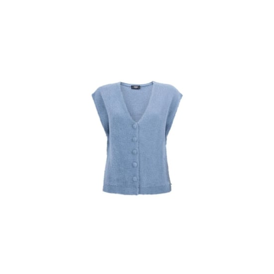 Jansen Amsterdam Chelsie gilet p204 blue grey - Image 3