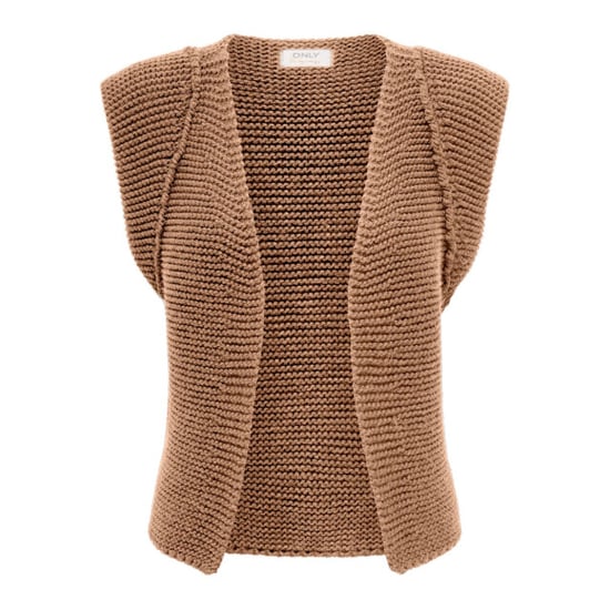 Only Onlloui vest ex knt camel - Image 1