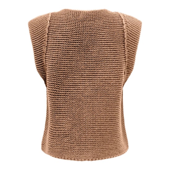 Only Onlloui vest ex knt camel - Image 2