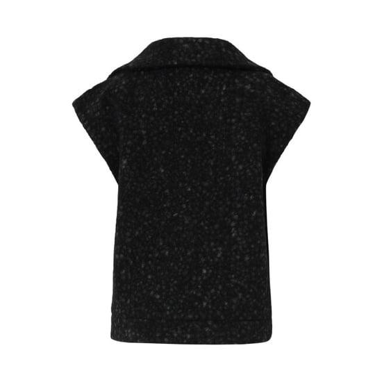 Smashed Lemon Damesbouclé gilet met kraag | - Image 6