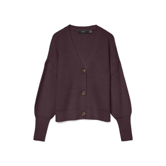 Vero Moda Vmlea ls v-neck cuff cardigan noos bordeaux - Image 1