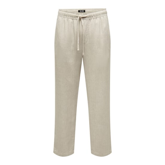 Only & Sons Onssinus loose visc linnen zand - Image 1