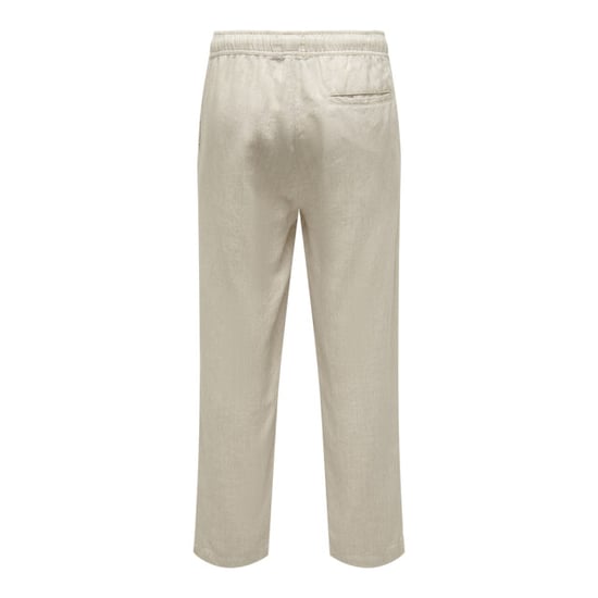 Only & Sons Onssinus loose visc linnen zand - Image 2