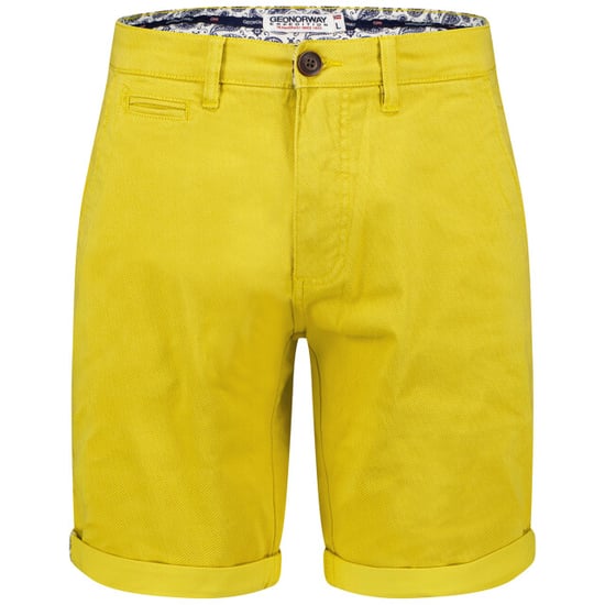Geographical Norway chino bermuda pacome lemon - Image 1