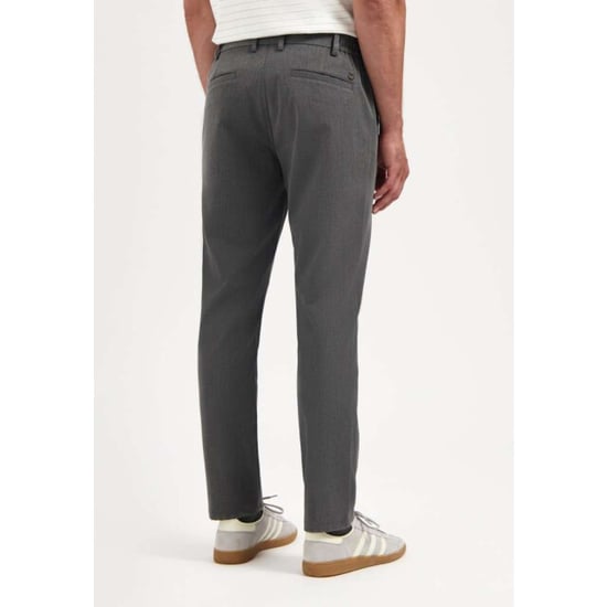 No Excess Pants chino stretch melange grey melange - Image 6