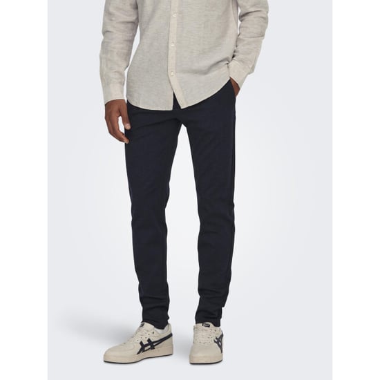 Only & Sons onsmark slim tap 0209 melange pant 22026326 dress s - Image 2