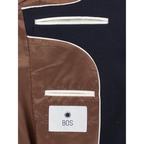 Bos Bright Blue Colbert fame jacket drop 8 223038fa56bo/290 navy - Image 2