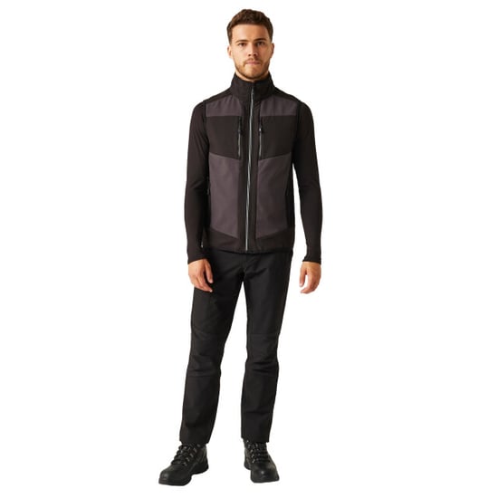 Regatta Heren e-volve colour block softshell bodywarmer - Image 2