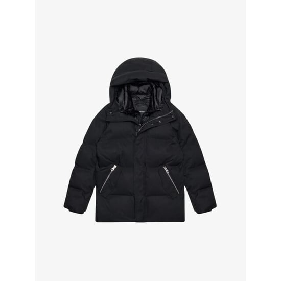 Antony Morato Mannen winterjas in dobby techno fabric with contrast in washed - Image 1