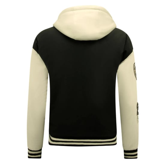 Enos Baseball jacket classic oversized met capuchon 8632 - Image 3