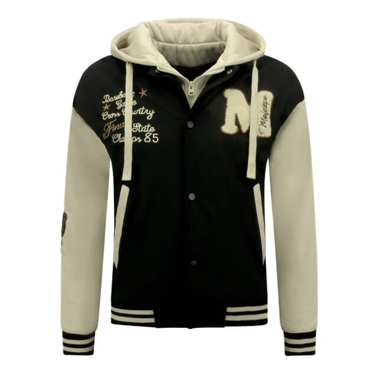 Enos Baseball jacket classic oversized met capuchon 8632 - Image 6
