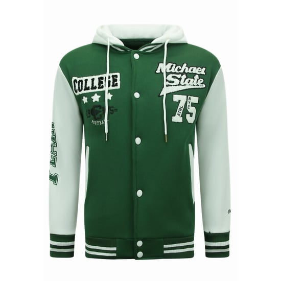 Enos Baseball vest met capuchon 905 - Image 4