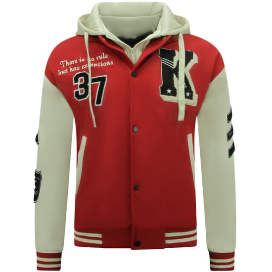 Enos Oversized college jack met capuchon 8630 - Image 1