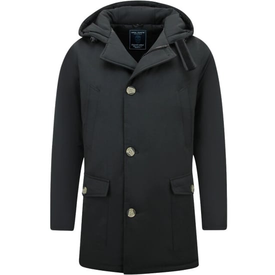 Enos Lange parka met capuchon - Image 3