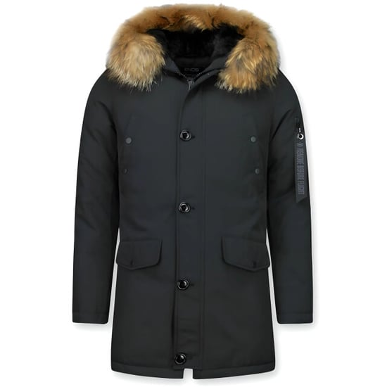 Enos Parka jas met bontkraag - Image 1