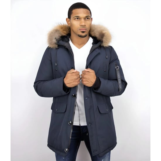 Enos Parka jas met bontkraag - Image 3