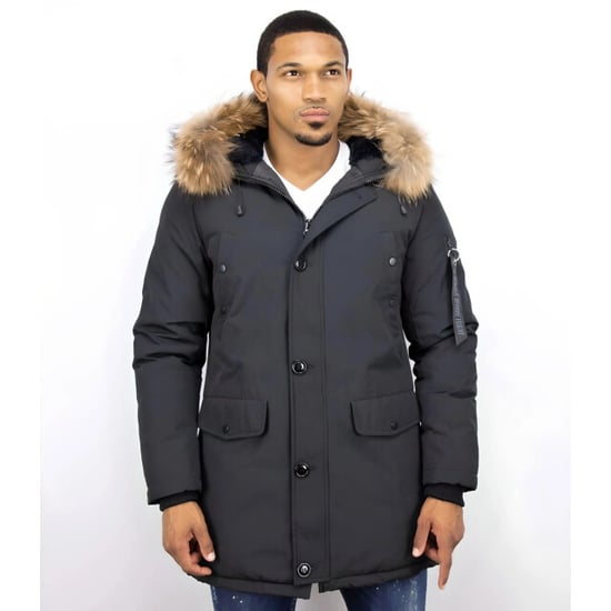 Enos Parka jas met bontkraag - Image 4