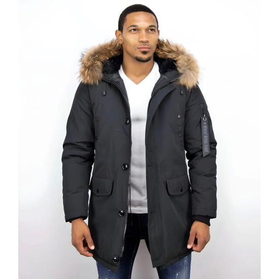 Enos Parka jas met bontkraag - Image 6