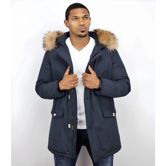 Enos Parka jas met bontkraag - Image 5