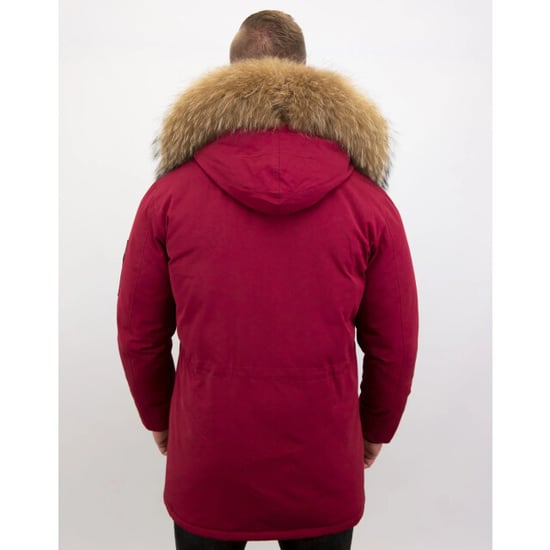 Enos Parka winterjas met grote echte bontkraag - Image 2