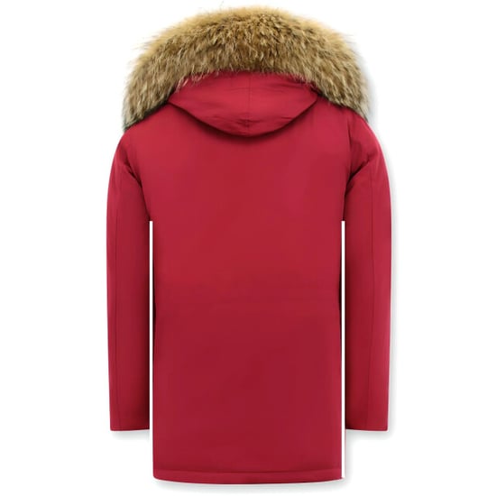 Enos Parka winterjas met grote echte bontkraag - Image 5