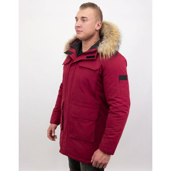 Enos Parka winterjas met grote echte bontkraag - Image 6