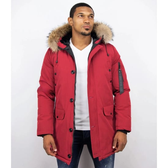 Enos Parka jas met bontkraag - Image 5