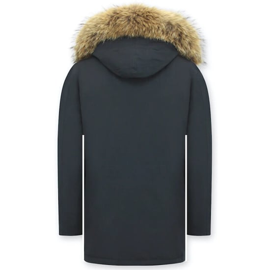 Enos Parka winterjas met grote echte bontkraag - Image 6