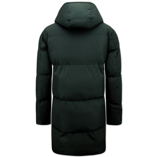 Local Fanatic Lange puffer winterjas met capuchon 3361 - Image 2