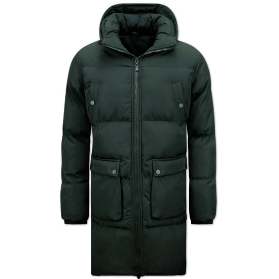 Local Fanatic Lange puffer winterjas met capuchon 3361 - Image 6