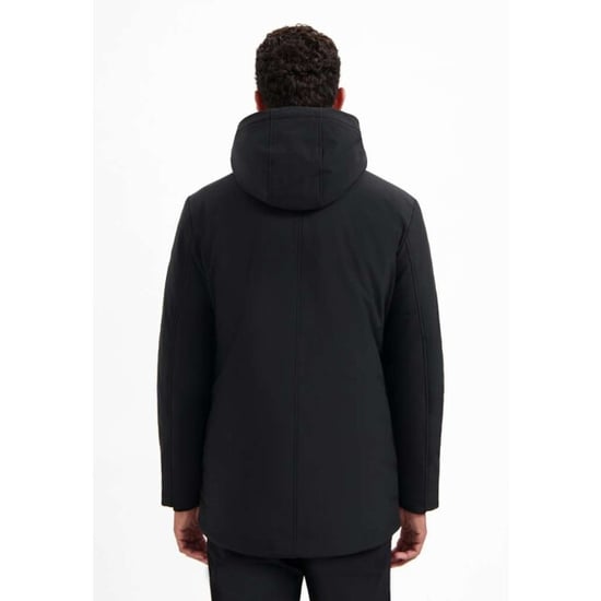 No Excess Jacket long soft shell black - Image 3