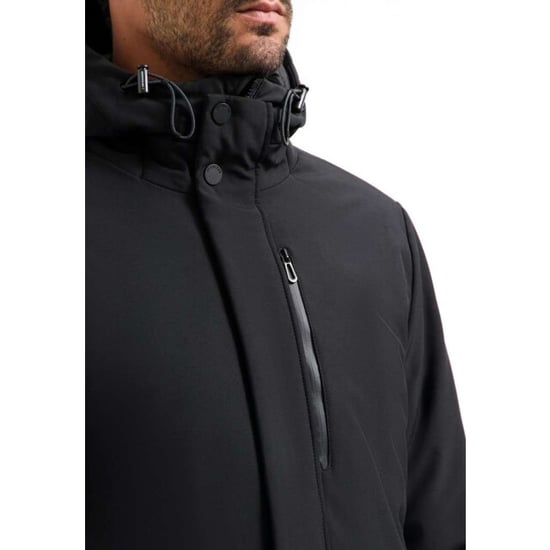 No Excess Jacket long soft shell black - Image 4