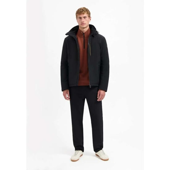No Excess Jacket short fit hooded softshell s black - Image 2