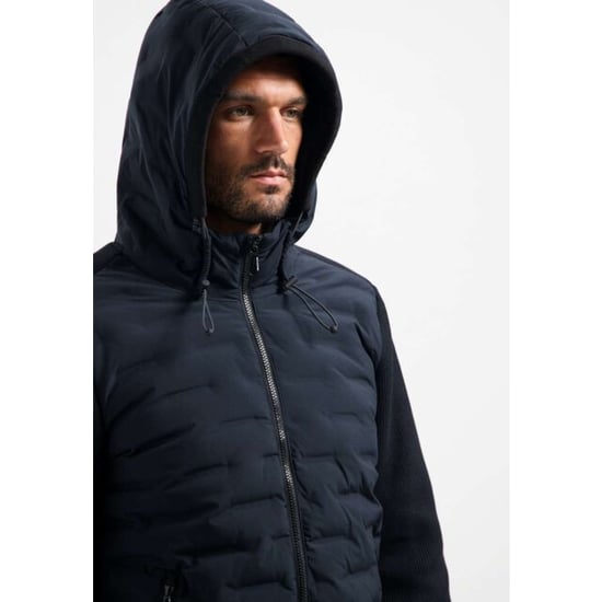 No Excess Jacket short fit sealed hooded knit night - Image 5
