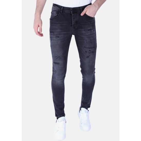 Local Fanatic Ripped jeans voor slim fit met stretch 1104 - Image 4