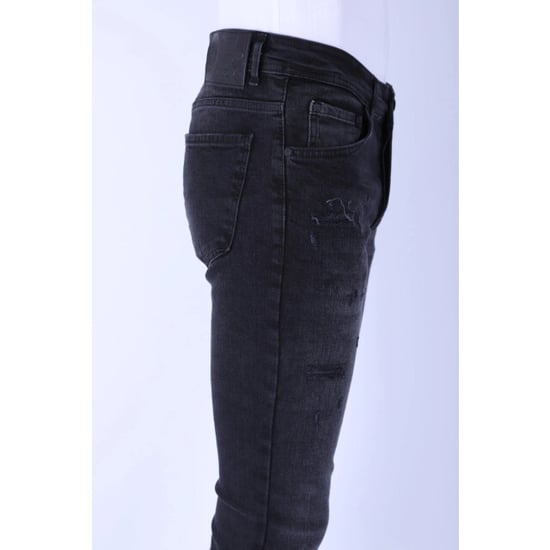 Local Fanatic Stone washing slim fit jeans met stretch 1105 - Image 6
