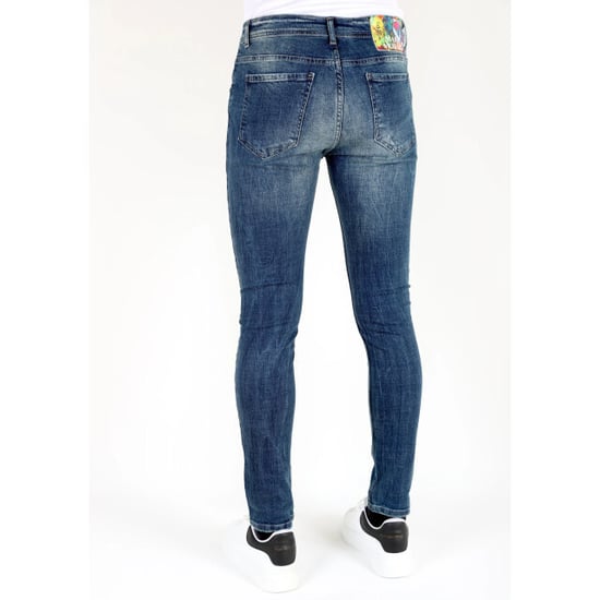 Mario Morato Slim fit jeans met scheuren mm118 - Image 3