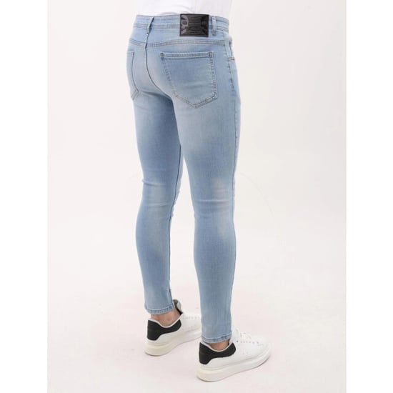 Mario Morato Slim fit stretch jeans met paint en gaten mm - Image 4